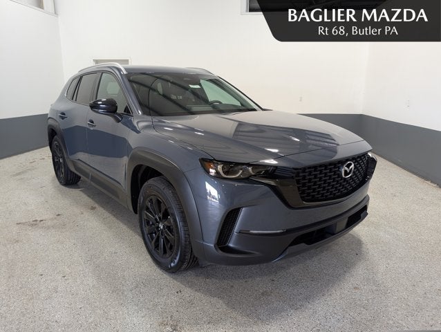 2026 Mazda Mazda CX-50 2.5 S Select AWD in Polymetal Gray Metallic — front three-quarter view