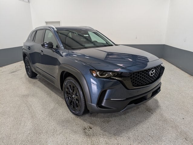 2026 Mazda Mazda CX-50 2.5 S Preferred AWD in Ingot Blue Metallic — front three-quarter view