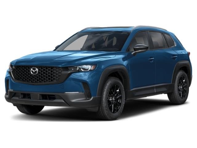 2026 Mazda Mazda CX-50 2.5 S Preferred AWD in Ingot Blue Metallic — front three-quarter view