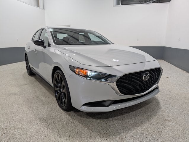 2026 Mazda Mazda3 Sedan 2.5 S Select Sport in Ceramic Metallic — front three-quarter view