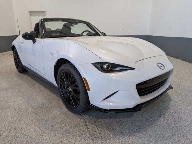 2026 Mazda Mazda MX-5 Miata Club in Snowflake White Pearl — front three-quarter view