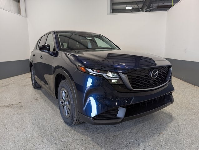 2026 Mazda Mazda CX-5 2.5 S Select AWD in Navy Blue Mica — front three-quarter view