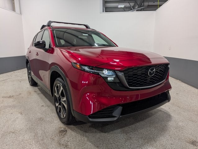 2026 Mazda Mazda CX-5 2.5 S Preferred AWD in Soul Red Crystal Metallic — front three-quarter view
